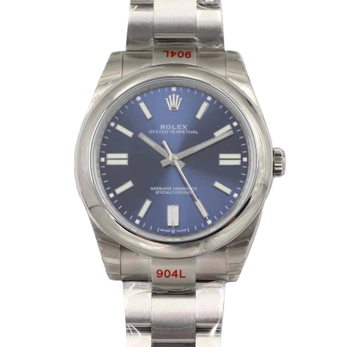 Oyster Perpetual 41mm Bright Blue Dial 114300