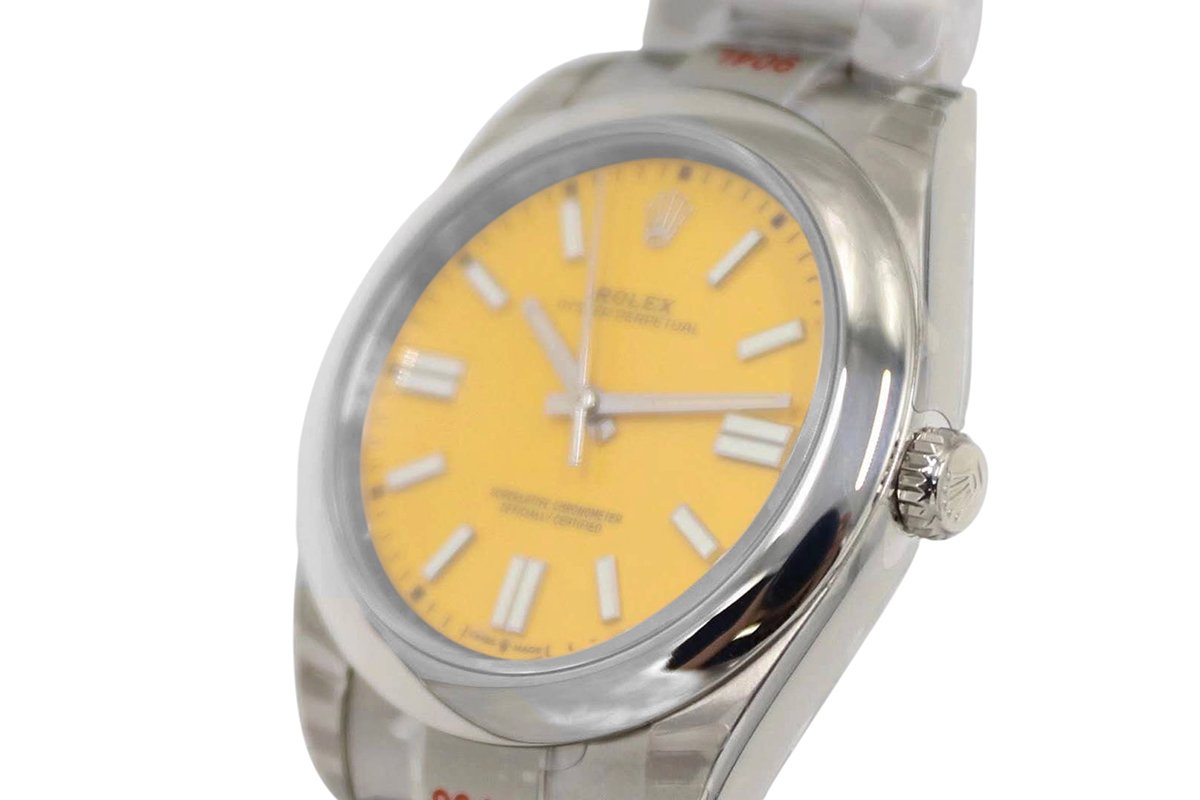 Oyster Perpetual 41mm Yellow Dial 114300