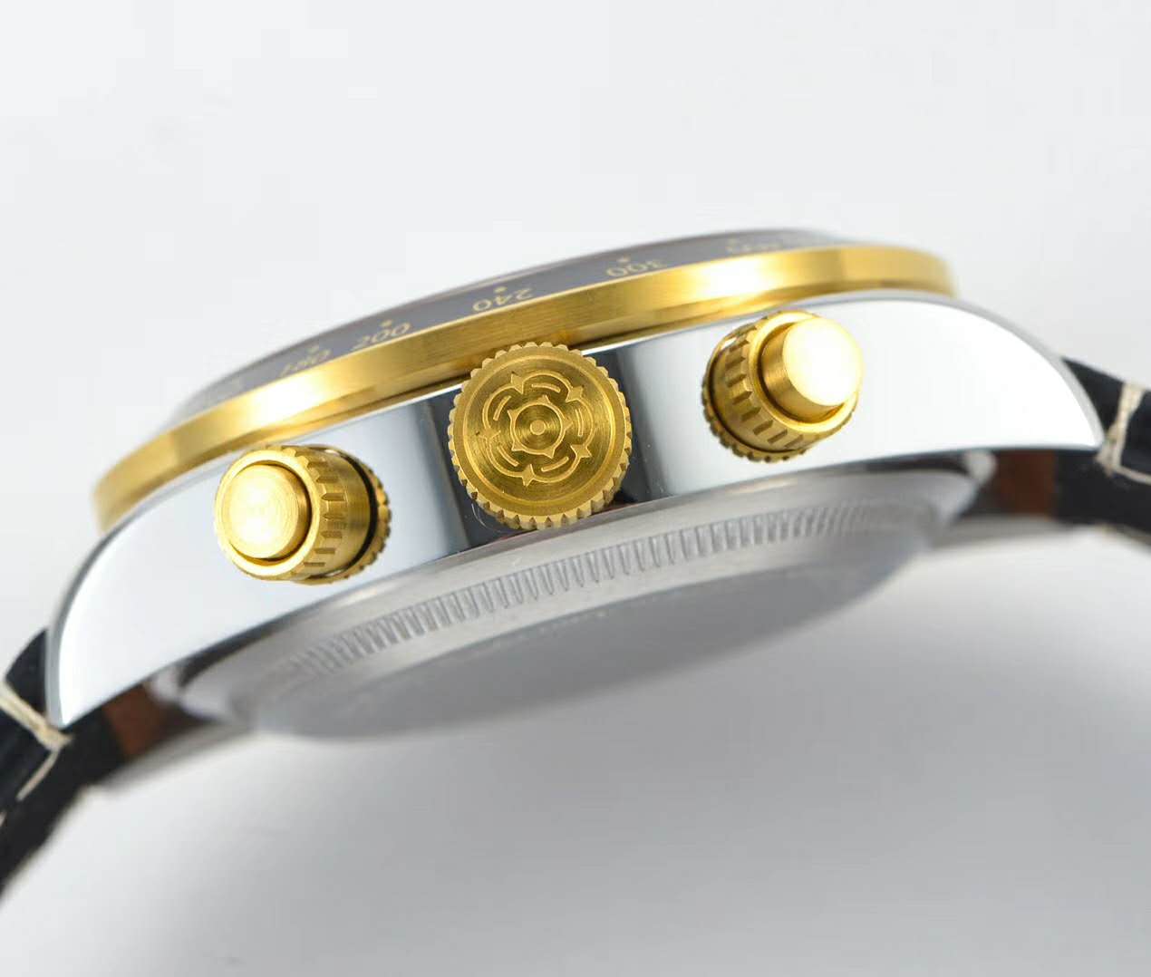 Black Bay Chrono S&G Ref: M79363N on Leather Strap