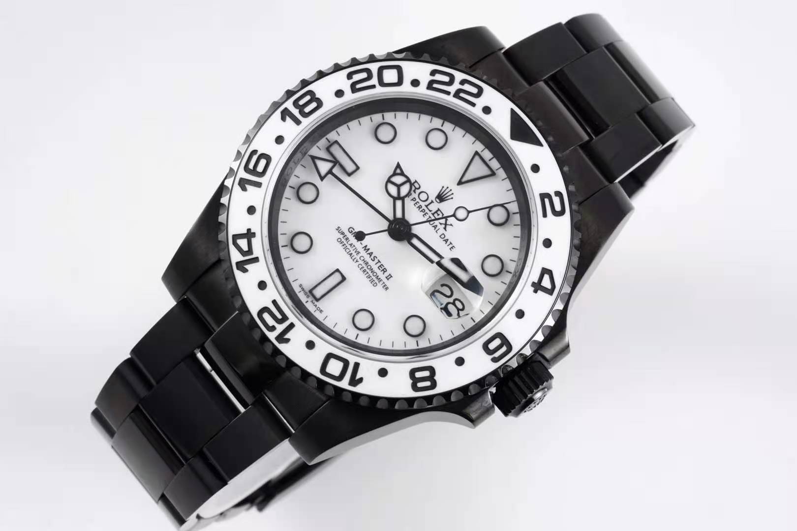 GMT Master II 116710 “Oreo” White Dial in PVD