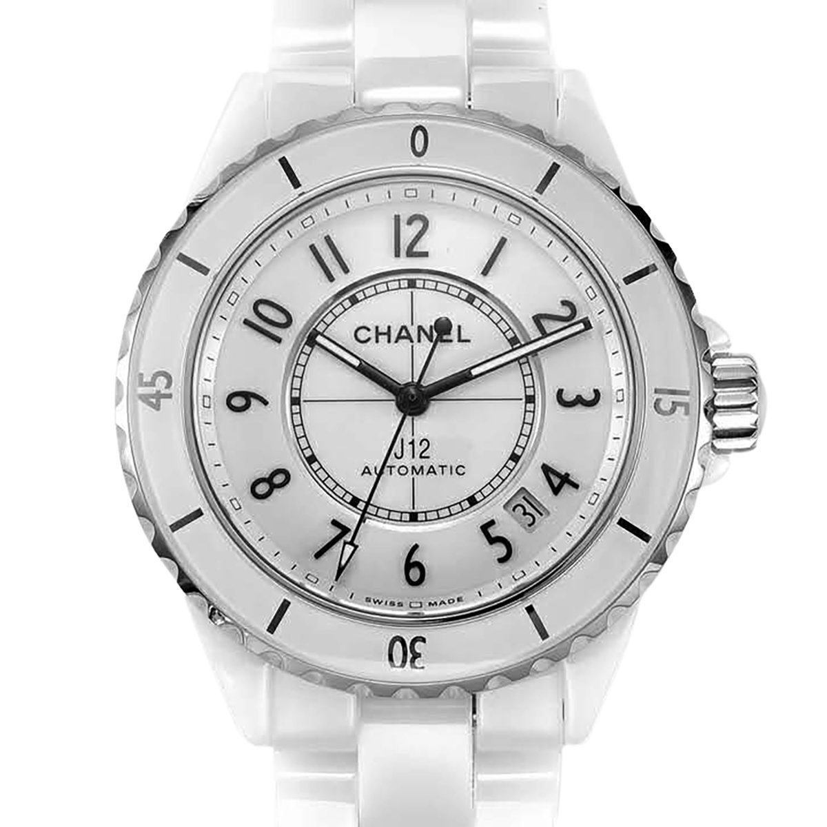 J12 White Ceramic and Steel Ref: H5700