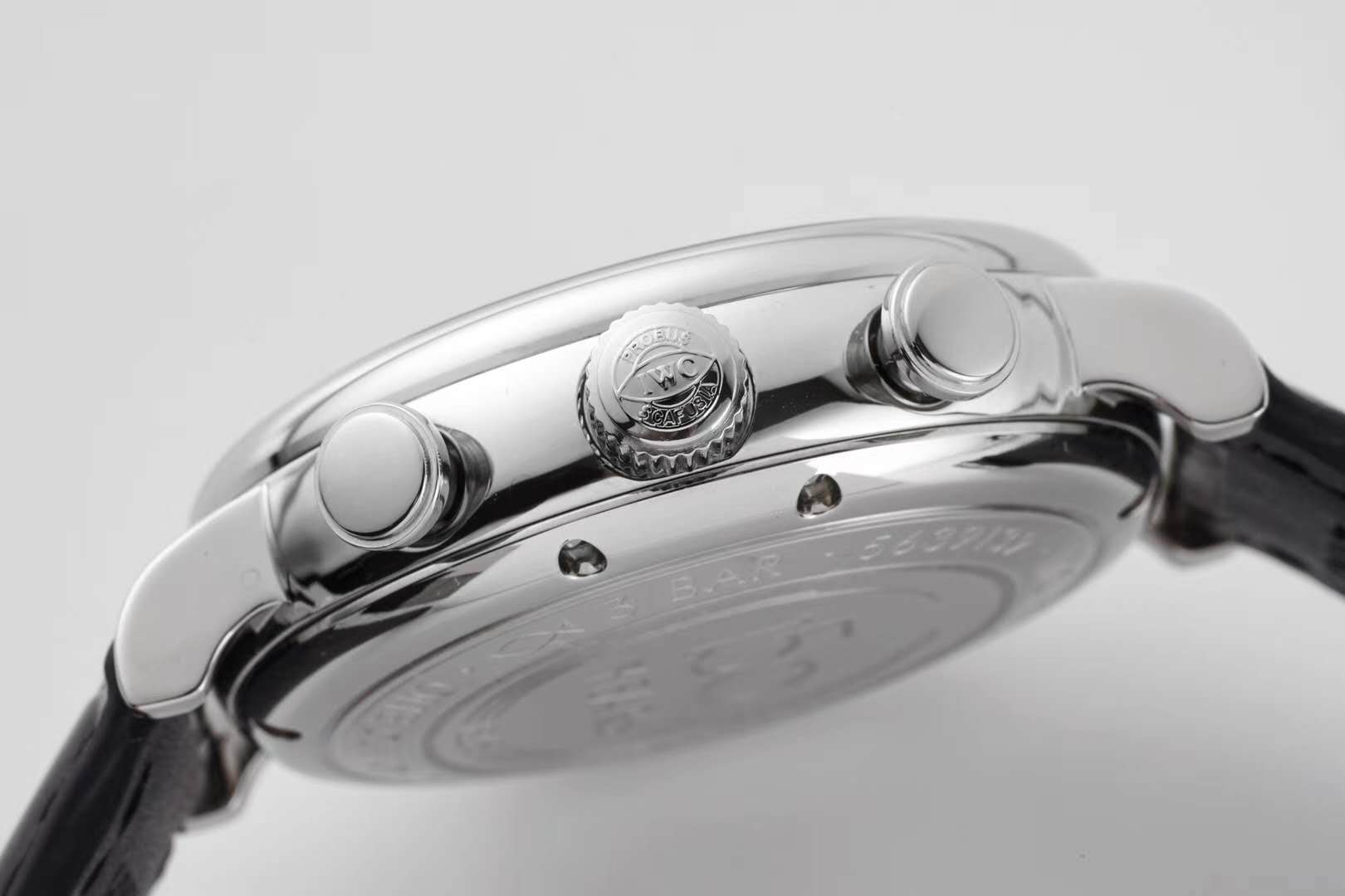 Portofino Chronograph IW391024 Edition “150 Years” White Dial in Steel