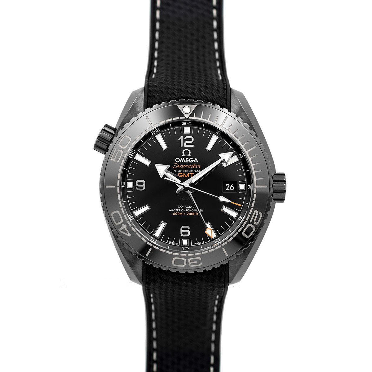 Seamaster Planet Ocean GMT “Deep Black” All Black Ceramic