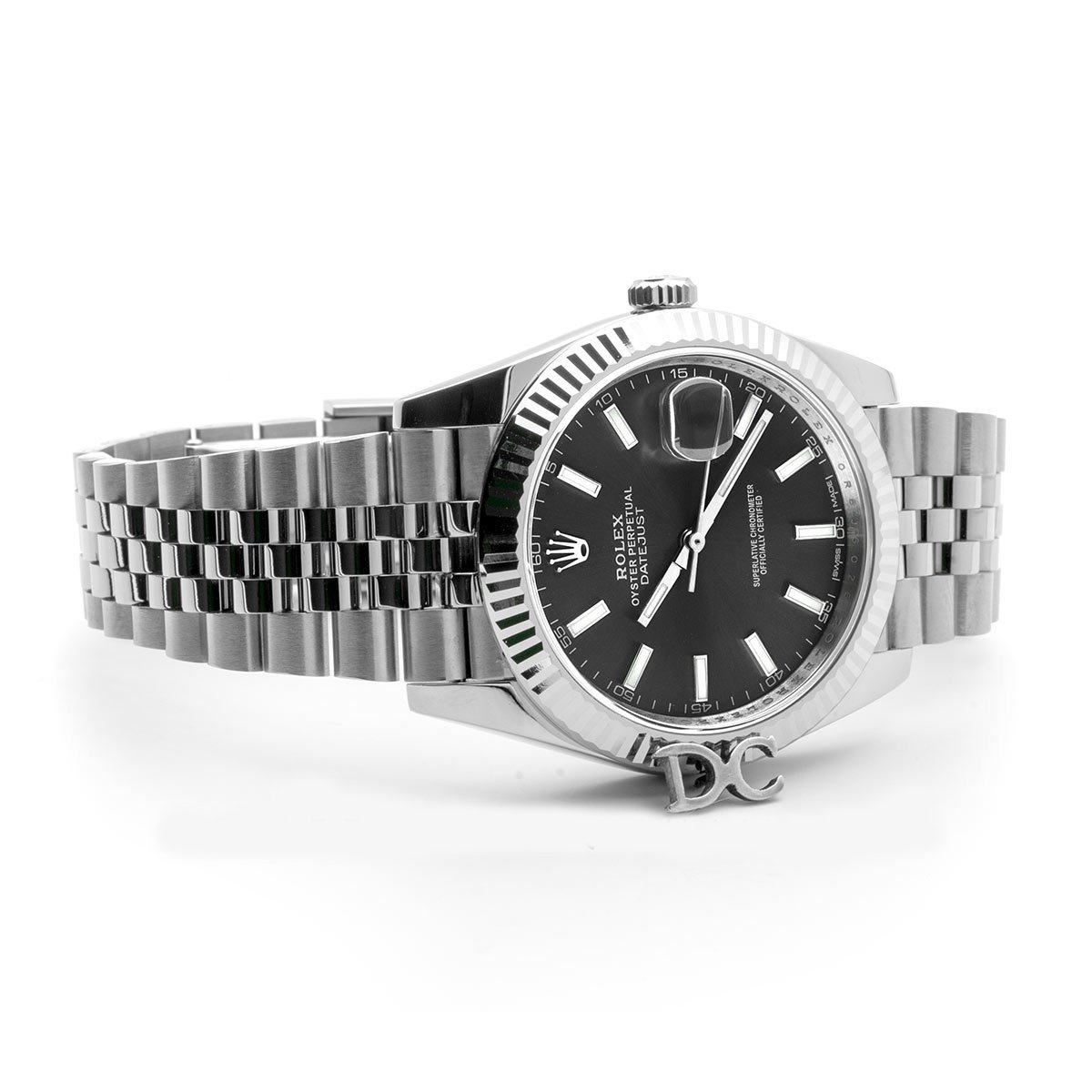 Datejust 41 126334 Stick Markers in White Gold