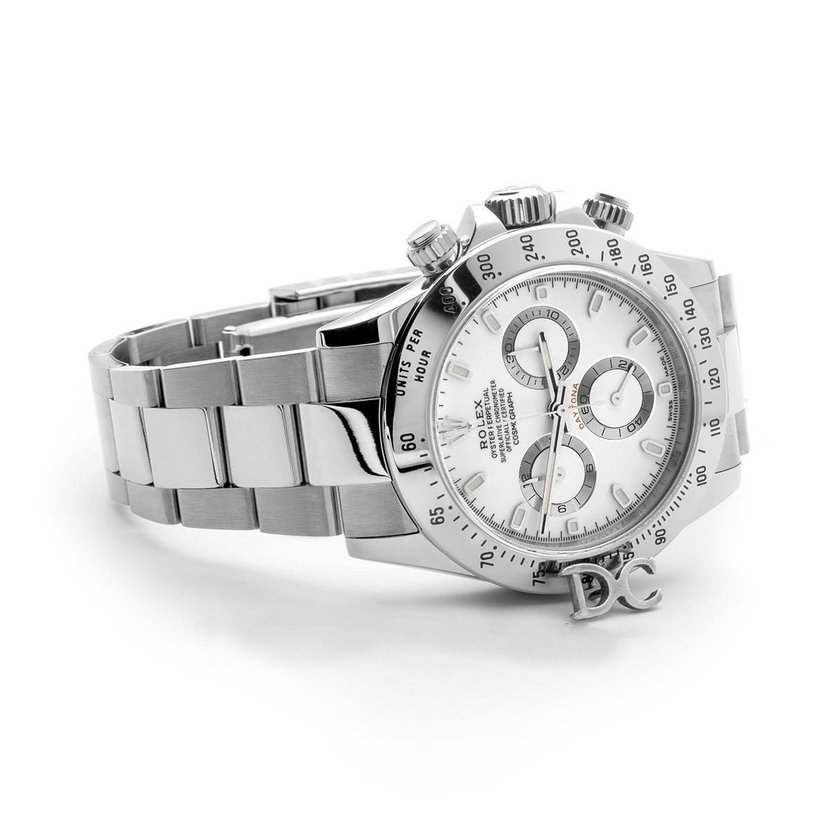 Daytona 116520 White Dial in Steel