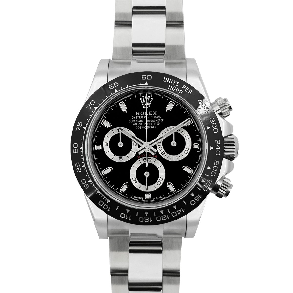 Daytona 116500LN Black Dial in Steel