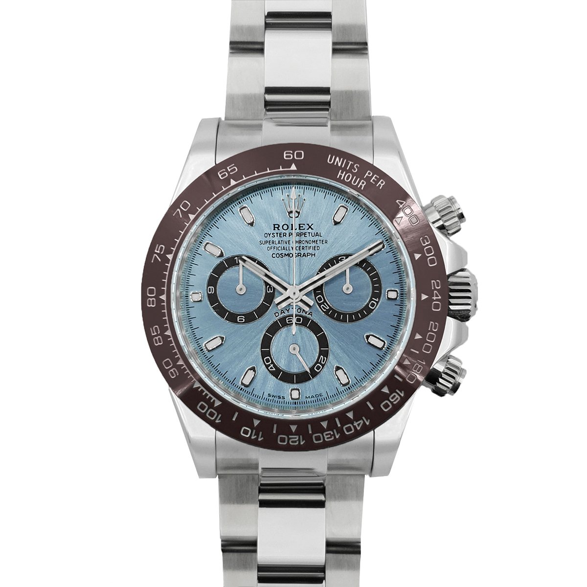 Daytona 116506 Ice Blue Dial in Platinum