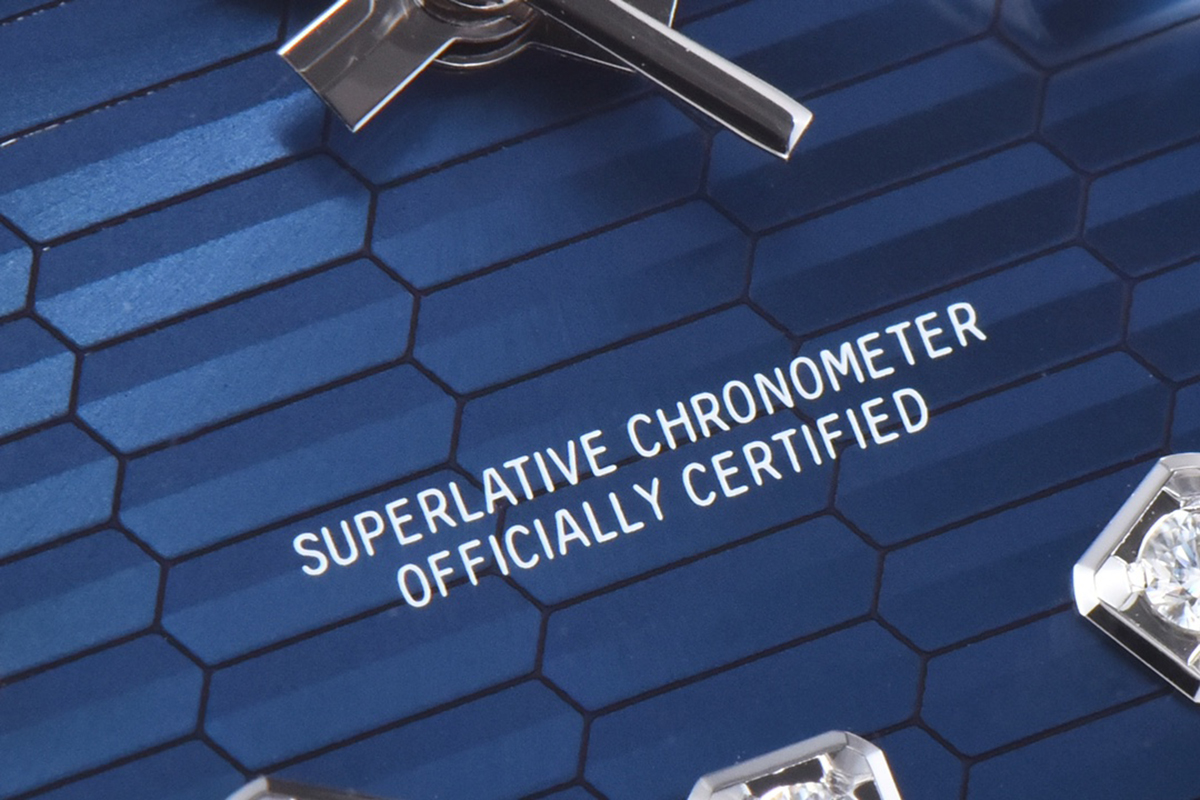 Datejust 36 126234 Blue Motif Dial with D1am0nd Marker in Steel in Jubilee Bracelet