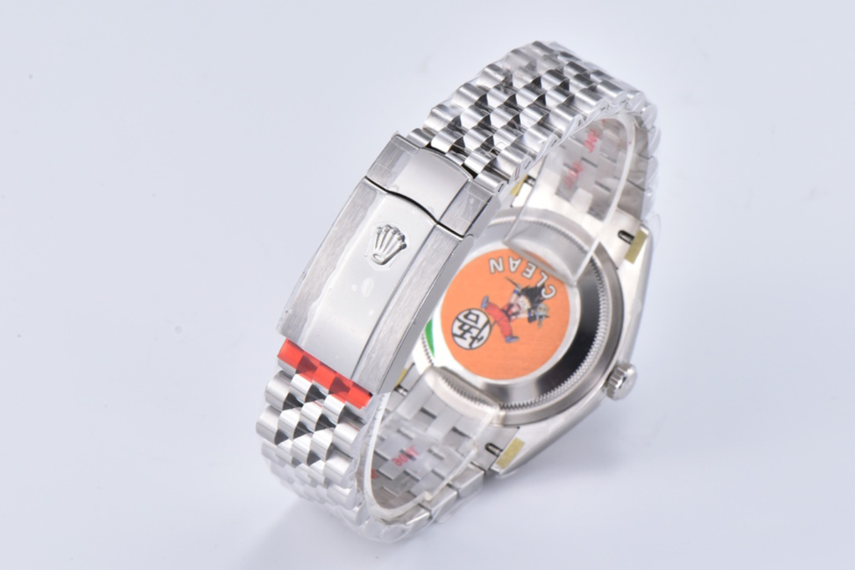 Datejust 36 126234 White MOP Dial with D1am0nd Marker in Steel in Jubilee Bracelet