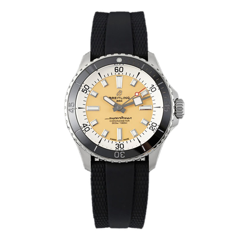 S*perocean Automatic 44 Yellow Dial Ref: A17375211I1S1