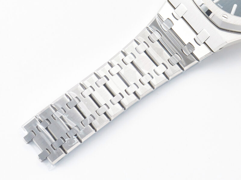 Royal Oak 41mm 15500 SS ZF 1:1 Best Edition Black Textured Dial on SS Bracelet SA4302 S*per Clone V3