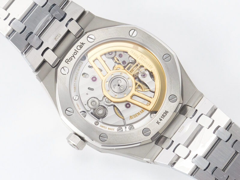 Royal Oak 41mm 15500 SS ZF 1:1 Best Edition Black Textured Dial on SS Bracelet SA4302 S*per Clone V3