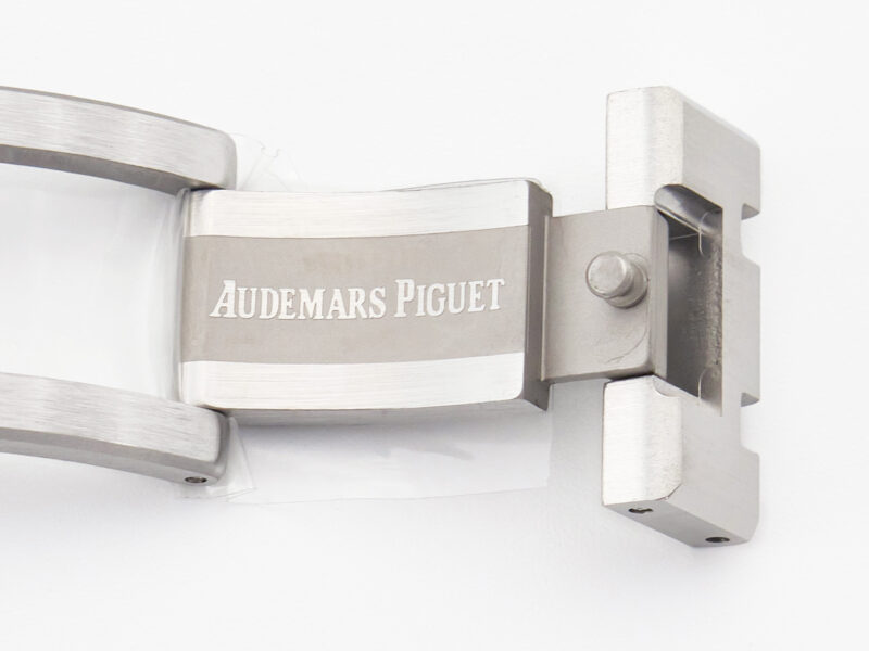 Royal Oak 41mm 15500 SS ZF 1:1 Best Edition Blue Textured Dial on SS Bracelet SA4302 S*per Clone V3